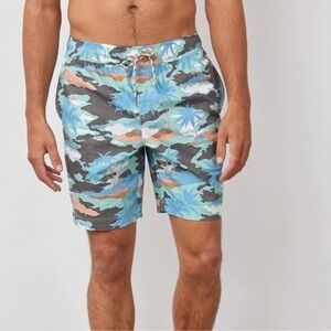 Rails Tropical Kian Swim Shorts Large